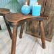 Pair of tripod stools