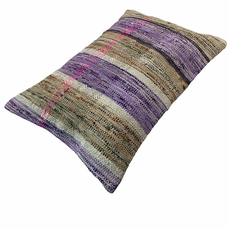 Vintage turkish handmade kilim cushion cover 40x60 cm