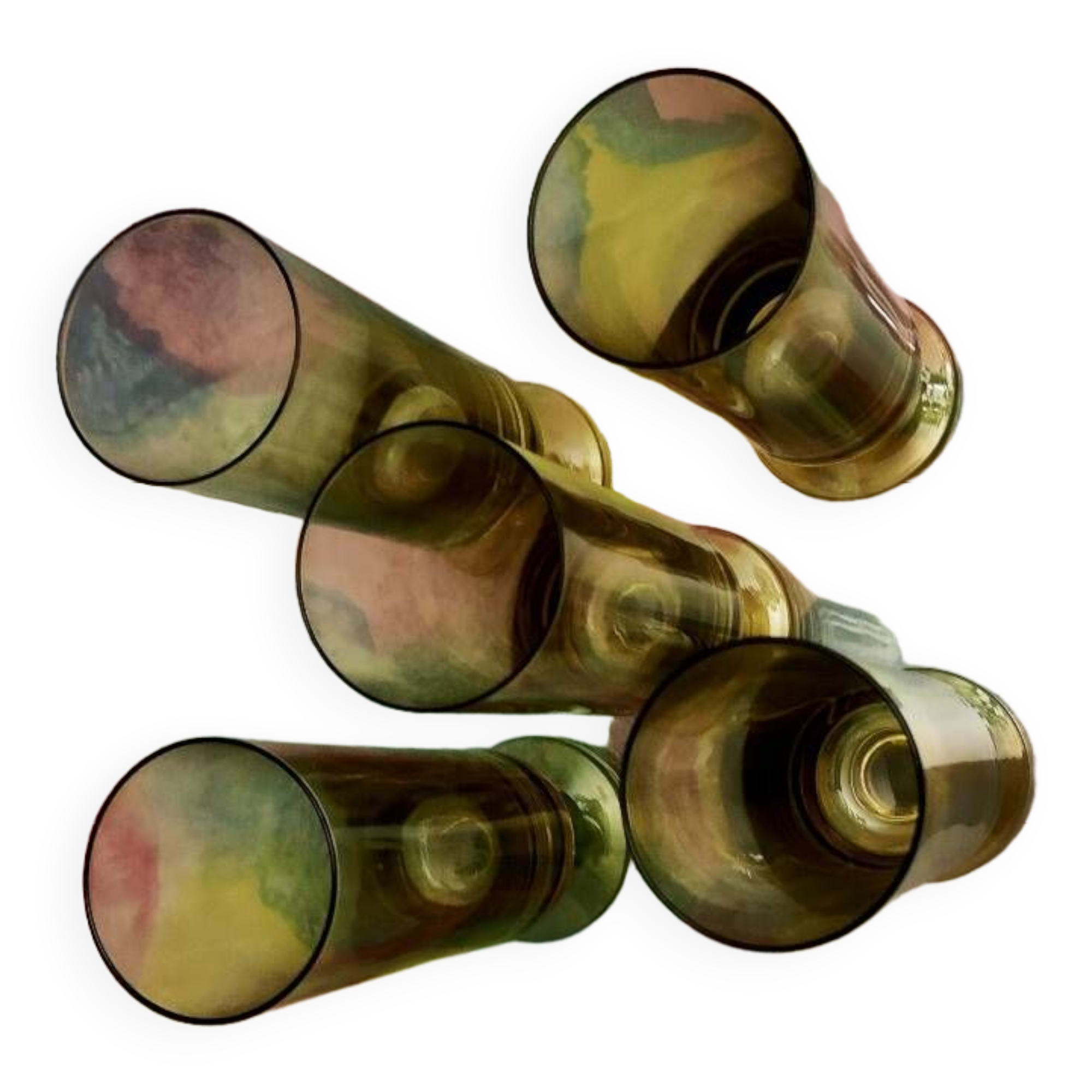 Olive green flute