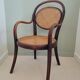Fauteuil enfant Thonet en cannage vintage