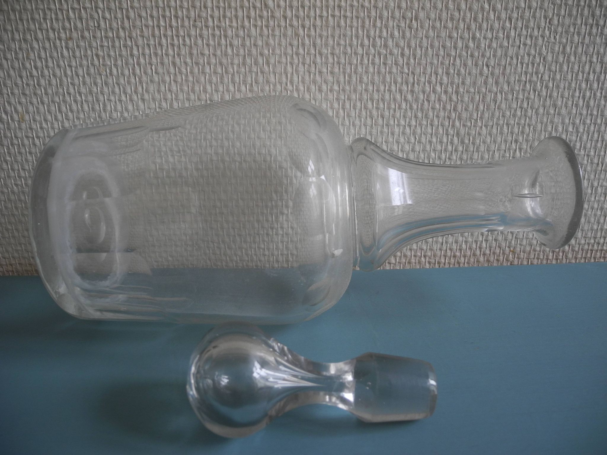 old blown glass wine carafe old blown glass wine carafe