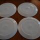 Lot de 4 assiettes à huitre Pornic