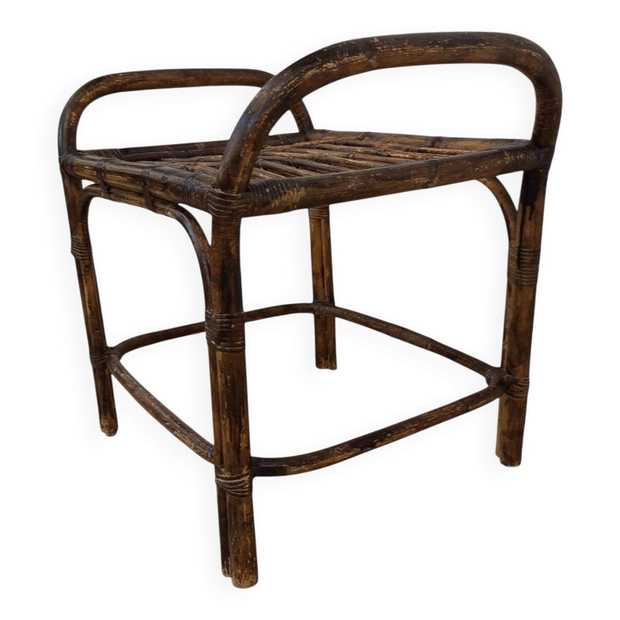 Meuble d’appoint en rotin