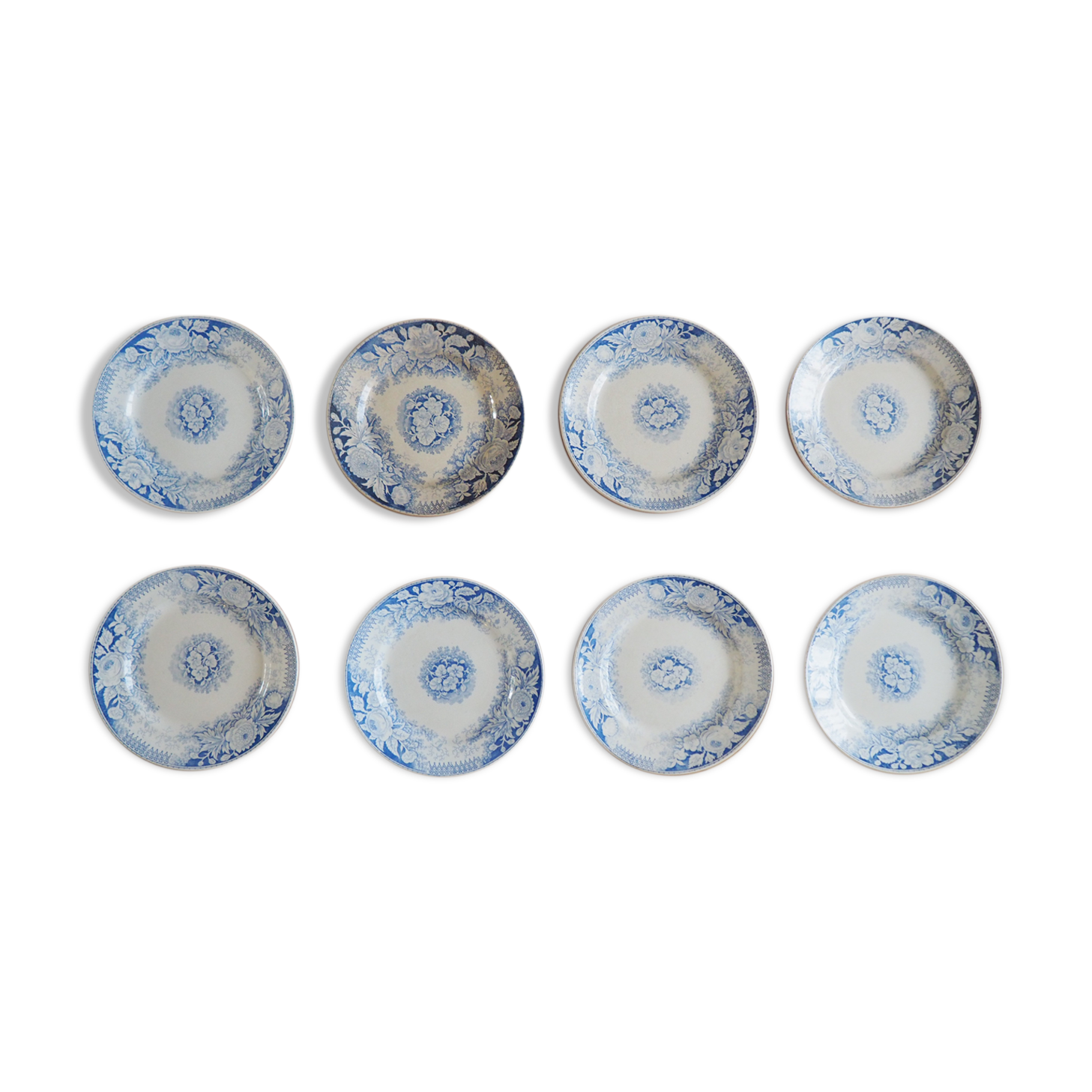 Sarreguemines dessert plates