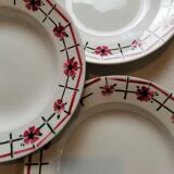 Assiettes anciennes st Amand