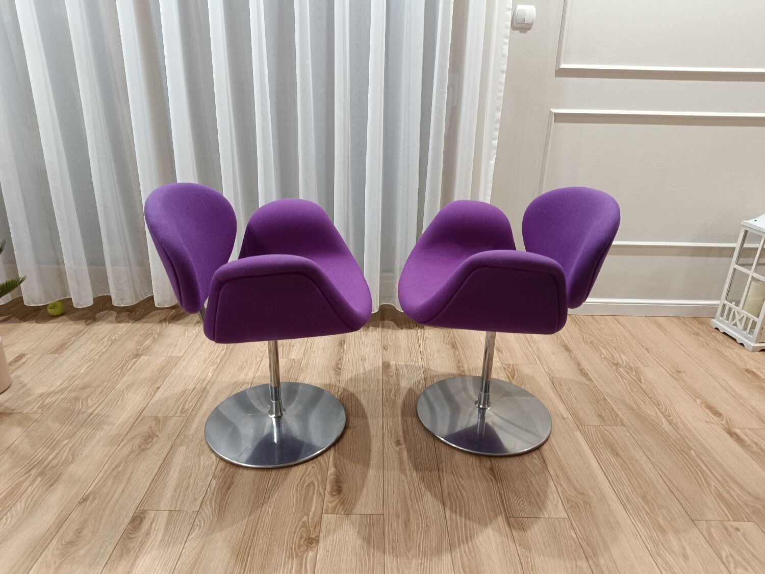 Chaise Tulipe Pourpre de Pierre Paulin pour Artifort