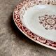 Round and hollow dish Jules Vieillard - Bordeaux in iron earth, service "Lou