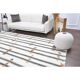 Vintage Turkish Oushak Handmade Wool Cotton White Kilim Area Rug 170x330