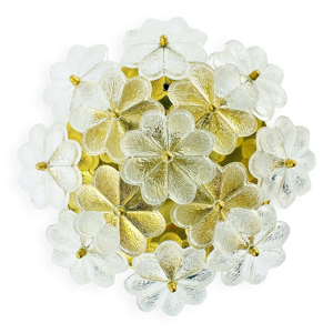 plafonnier floral en - 1960