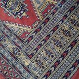 Hand-knotted wool carpet