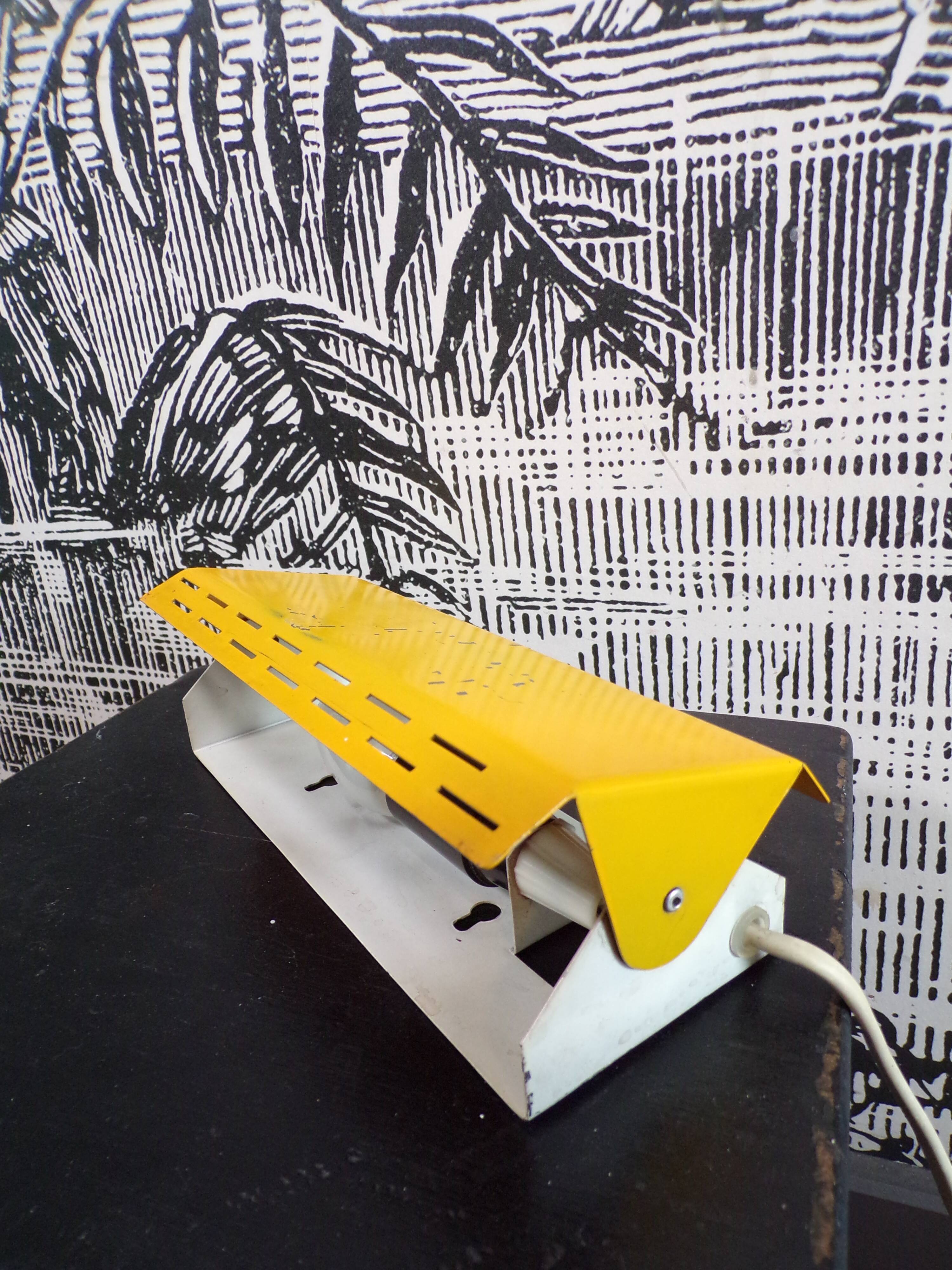 Vintage shutter wall lamp