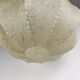 Large cocoon pendant lamp with beautiful grain from Italy 50 cm