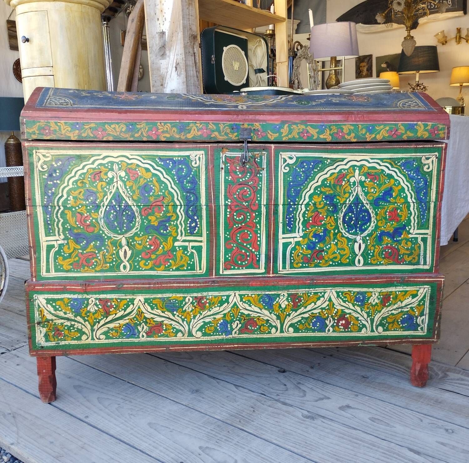 Ancient Berber wedding chest