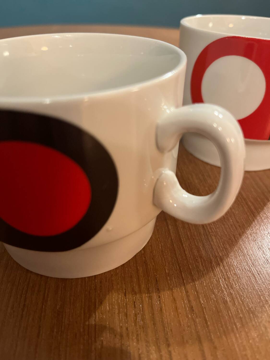 Duo of Italy porcelain cups