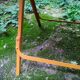 Table de jardin pliante en métal