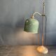 Workshop lamp, up and down, and green metal shade, 1930