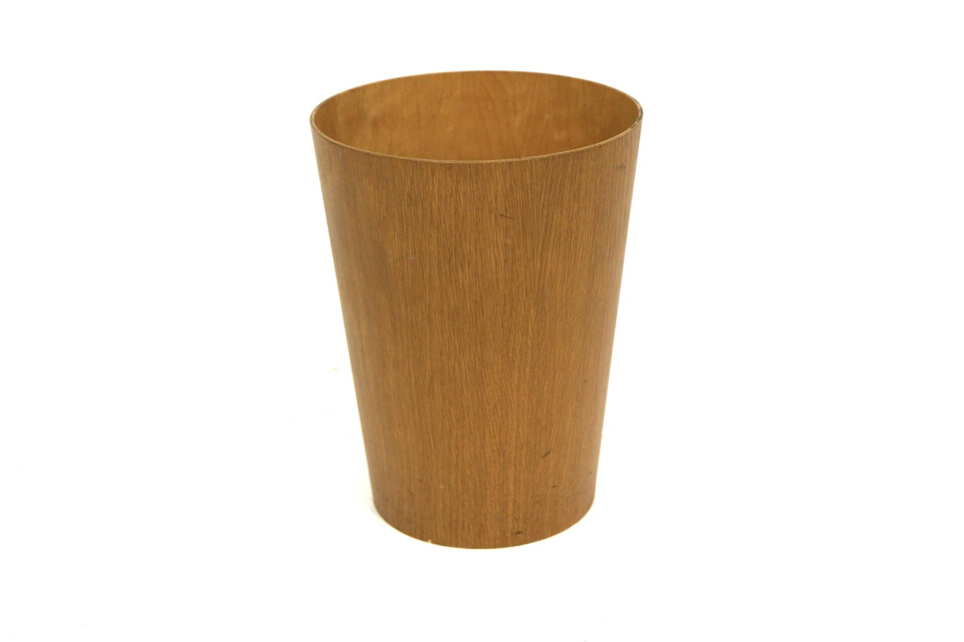Teak wastebasket, Martin Åberg for Servex, Sweden, 1960