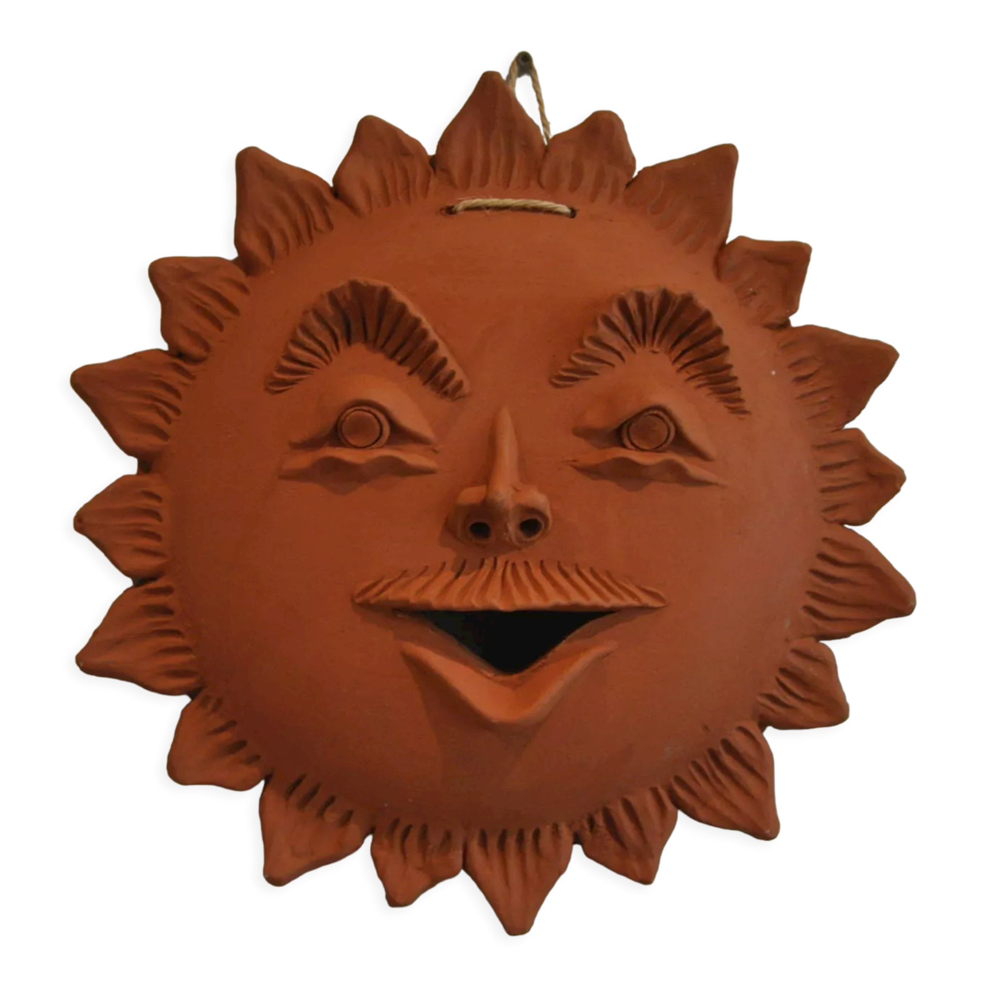 Ceramic hanging sun
