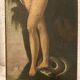 Oil on canvas nude woman XVIII signed