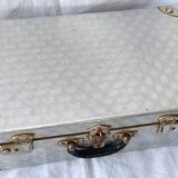 Corked aluminum suitcase