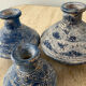 Trio of vintage ceramic vases