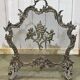 Pare-feu Louis XV fin XIXème en bronze doré