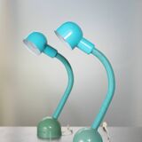 Blue vintage lamp, 90s.