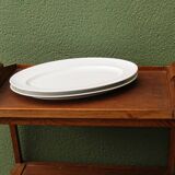 Pair of oval porcelain dishes