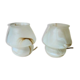 Lampes champignon assorties