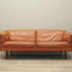 Leather sofa, danish design, 1960s, production: denmark
