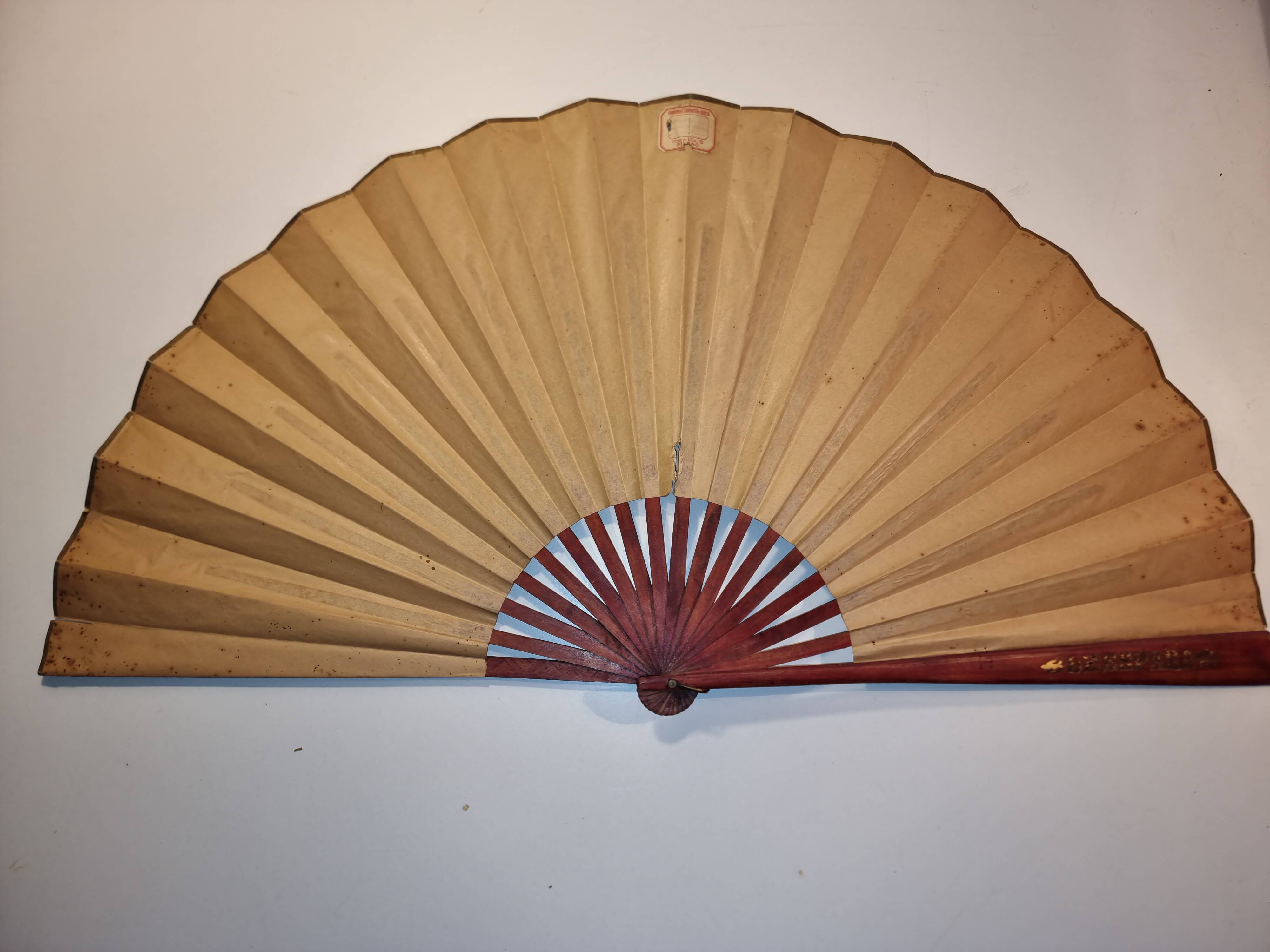 Eventail Espagnol ancien