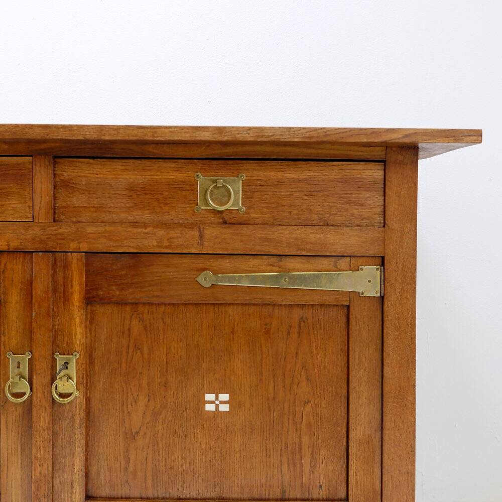 20th-century antique buffet in Art Nouveau style