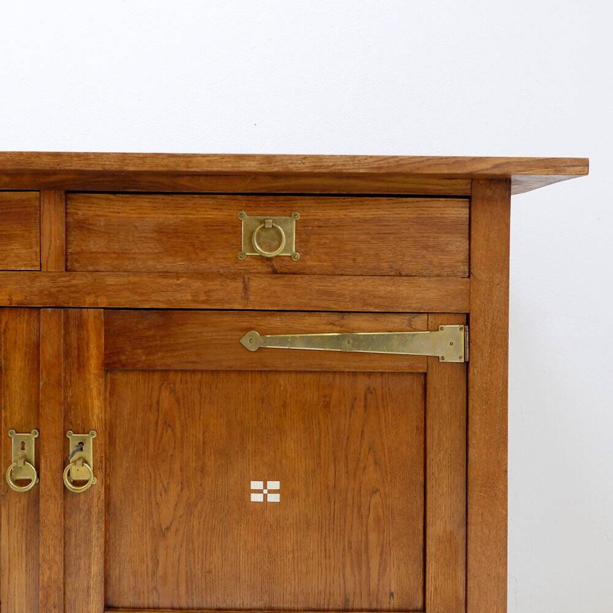 20th-century antique buffet in Art Nouveau style