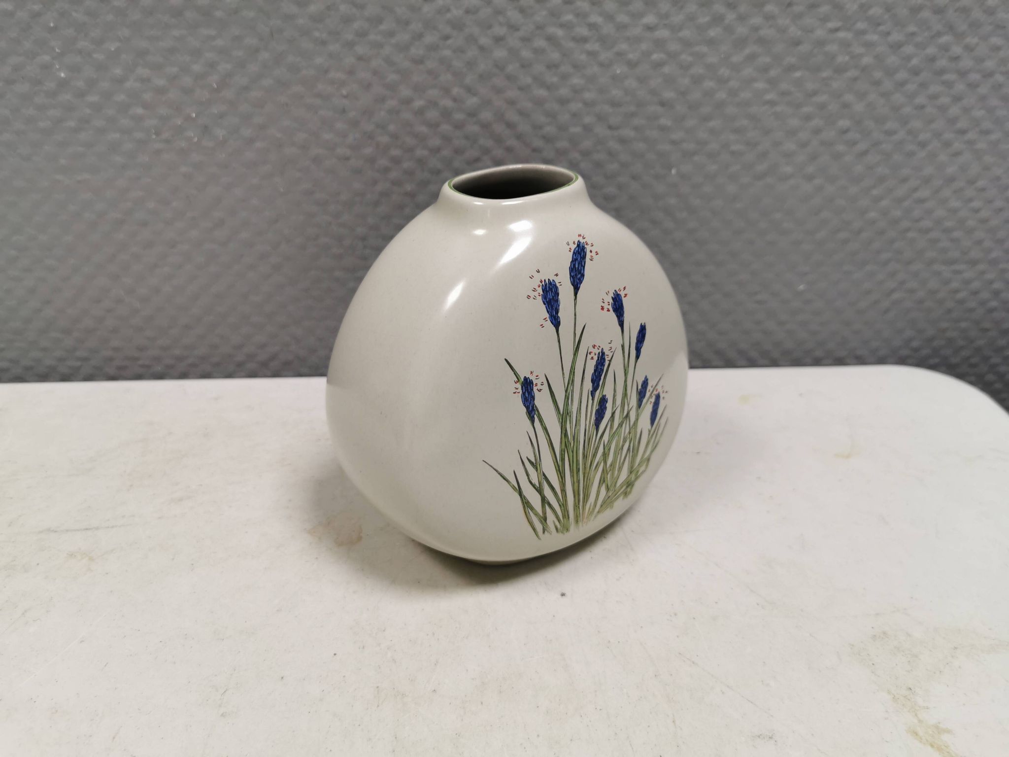 Vase designed by Johannes Hansen (JH) for Knabstrup, Denmark, in the 1960s.