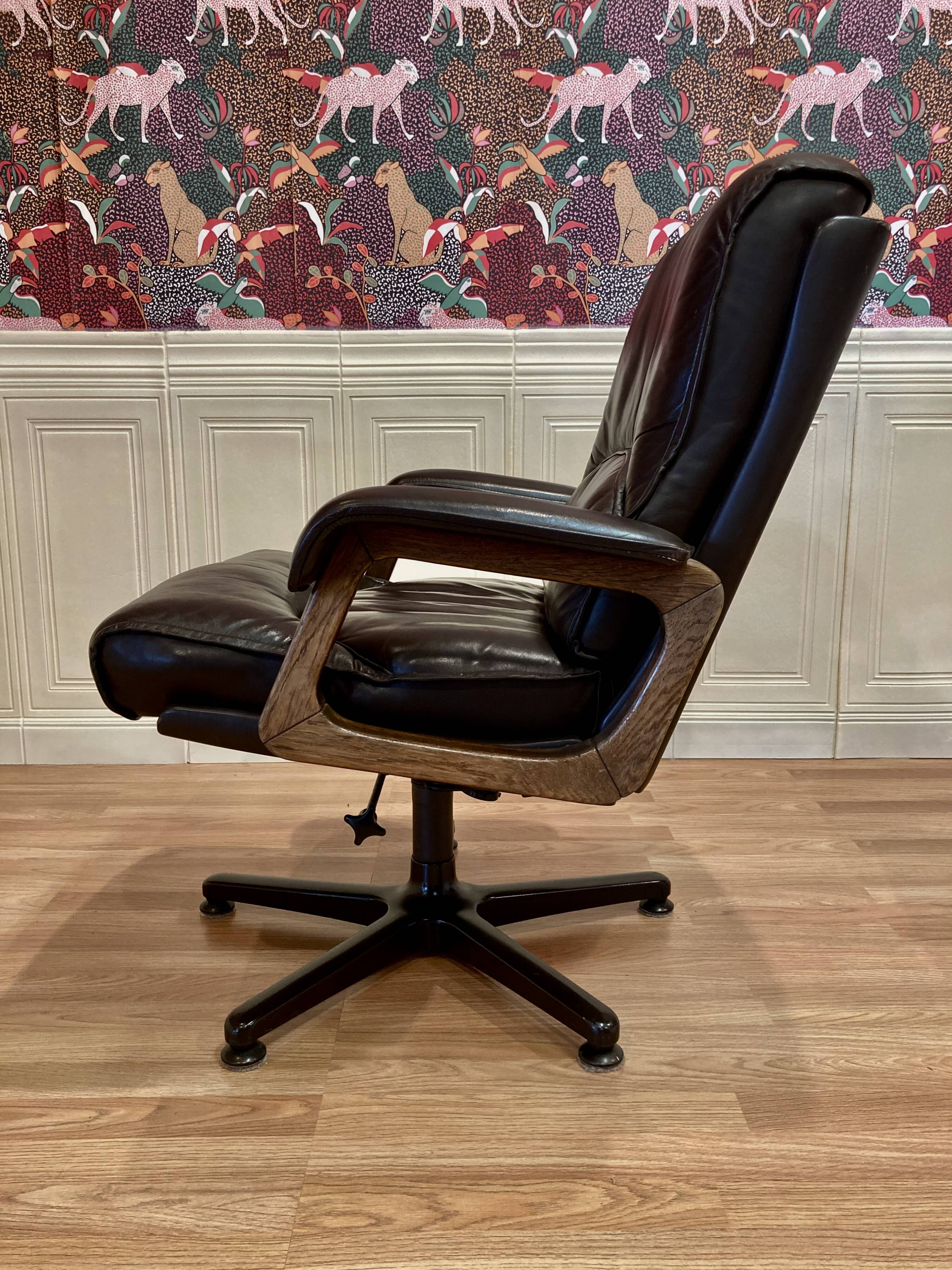 Armchair and its ottoman "Drabert" for "Gerd Lange" design 1960.