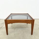 Baumann vintage coffee table – smoked glass