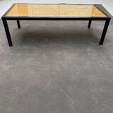 Table basse metal noir