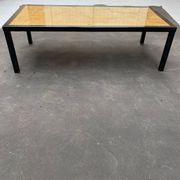 Table basse metal noir