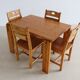 vintage pine dining set