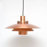 Form Light copper pendant lamp, Denmark 70's