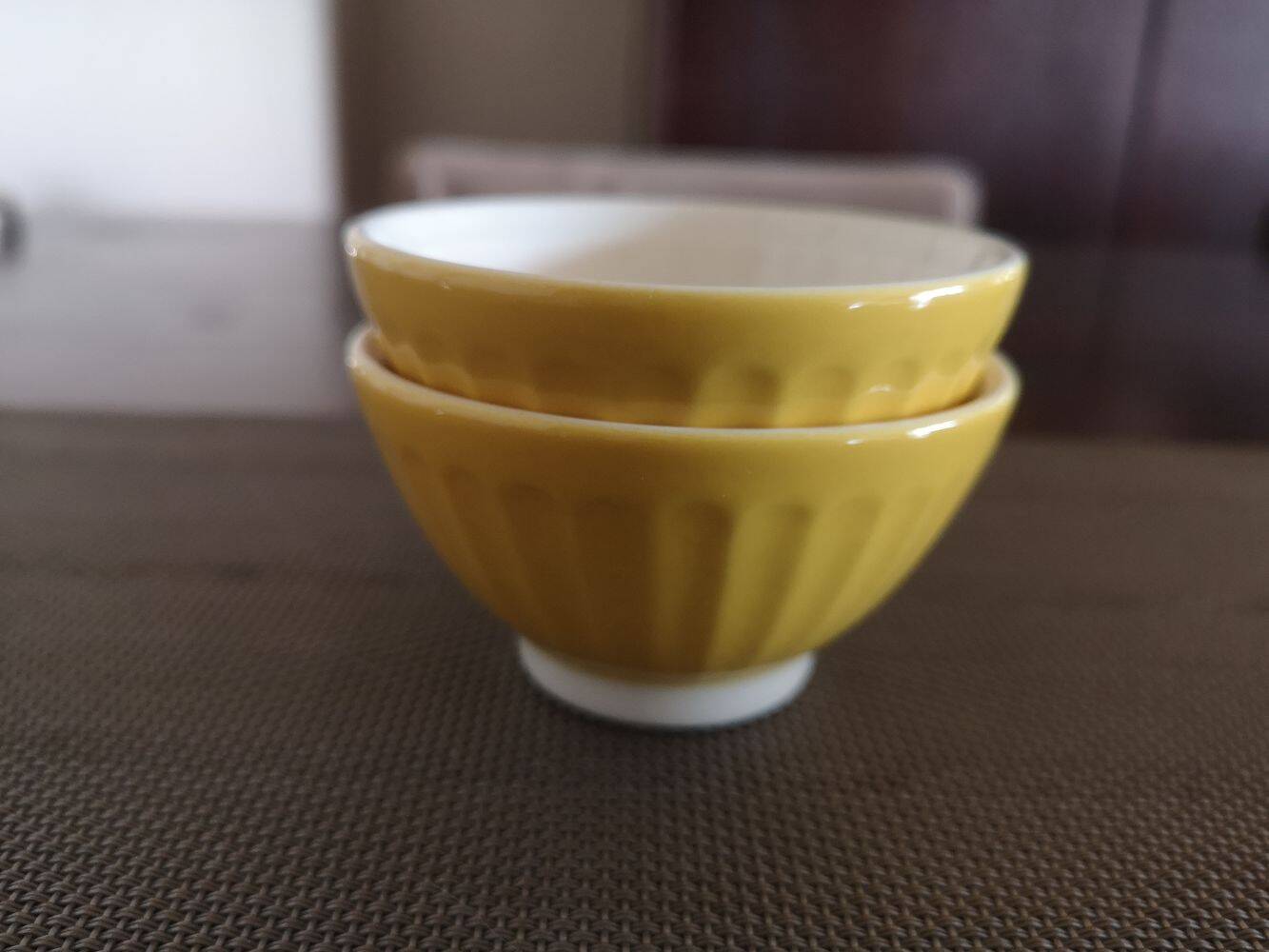 Duo of small ceramic bowls - Italian work - 1960s/1970s