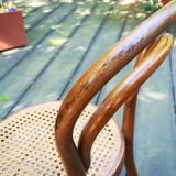 JJ Kohn, caned bistro chair for children, circa 1900