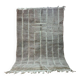 Traditional handmade Beni Ouarin rug size 150 x 250 cm