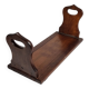 Solid wood bookends with zipper, folding, 1900