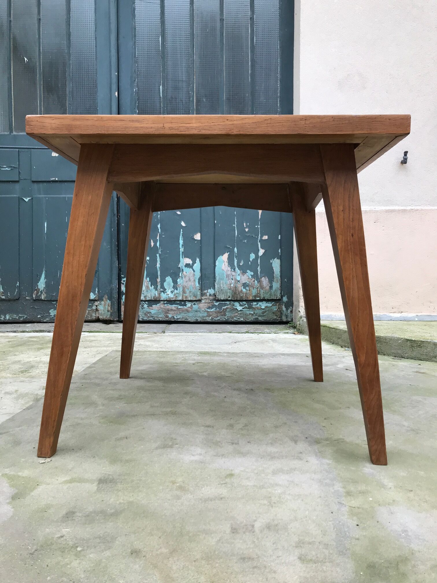 Table 1950 - oak and formica