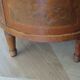 Small chest of drawers - Half-moon table - Louis XVI style - Elm burr veneer - Pla