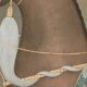 Painted canvas depicting a side view of an Indian horse. Contemporary work.