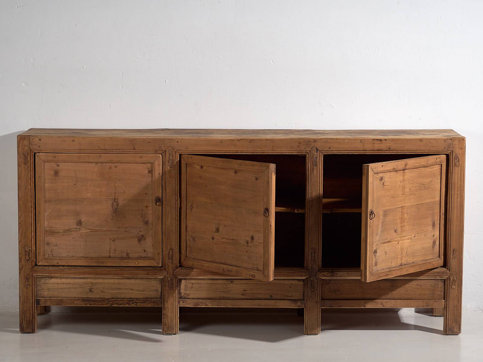 Antique three-door living room sideboard (c.1900) #40