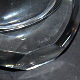 Neptune design vase in baccarat crystal signed designer thomas bastide 1988