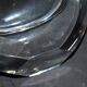 Neptune design vase in baccarat crystal signed designer thomas bastide 1988